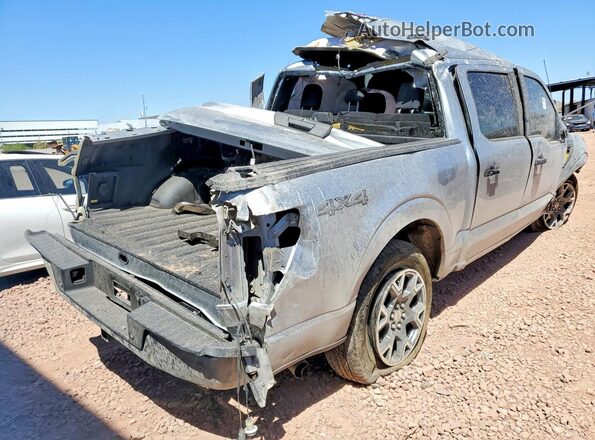 1FTEW2LP3SKD31784 2025 FORD F150 Серебряный Задняя правая четверть