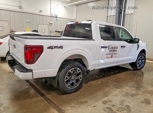 1FTEW2LP3SKD90012 2025 FORD F150 White Задня права чверть