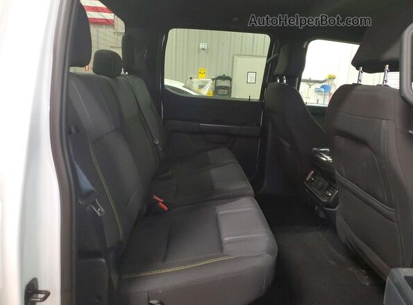 1FTEW2LP3SKD90012 2025 FORD F150 White Вид задніх сидінь
