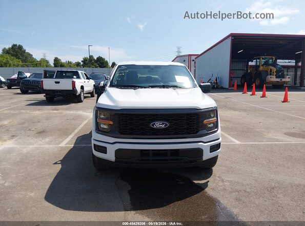 1FTEW2LP4SKF23750 2025 FORD F150 White Սարքավորումների վահանակի տեսք