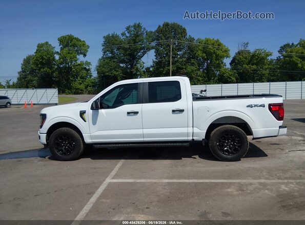 1FTEW2LP4SKF23750 2025 FORD F150 White Սալոնի 360 աստիճան տեսք