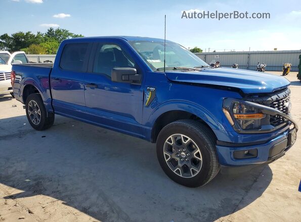 1FTEW2LP5SKE11605 2025 FORD F150 Blue Front right