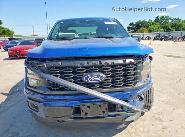 1FTEW2LP5SKE11605 2025 FORD F150 Blue Front view