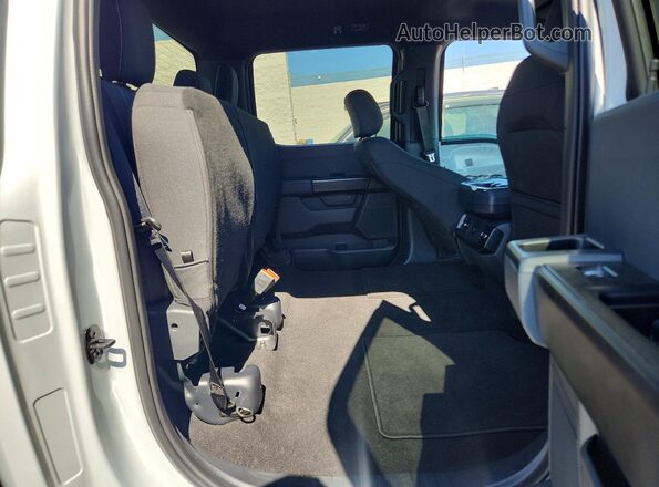 1FTEW2LP5SKE31501 2025 FORD F150 White Rear seats view