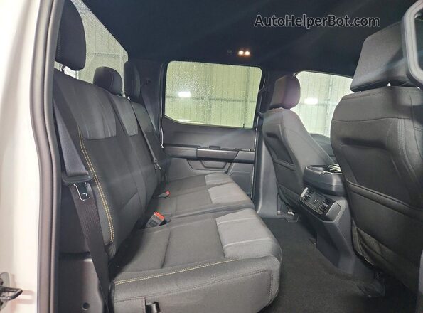 1FTEW2LP6SKE87897 2025 FORD F150 White Հետևի նստատեղերի տեսք