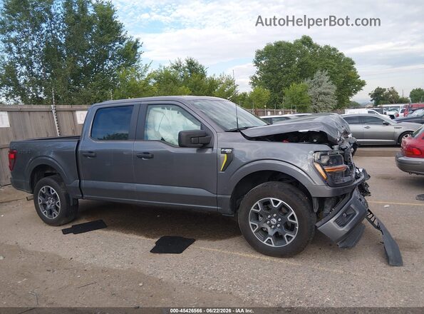 1FTEW2LP7SKD11165 2025 FORD F150 Gray Instrument cluster view