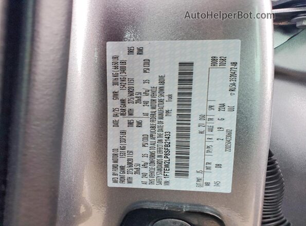 1FTEW2LP8SFB21433 2025 FORD F150 Серебряный 