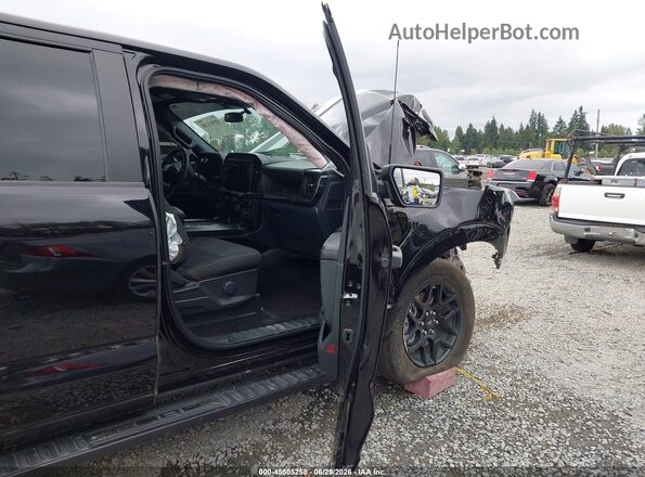 1FTEW2LP8SKD60939 2025 FORD F150 Black Front interior view
