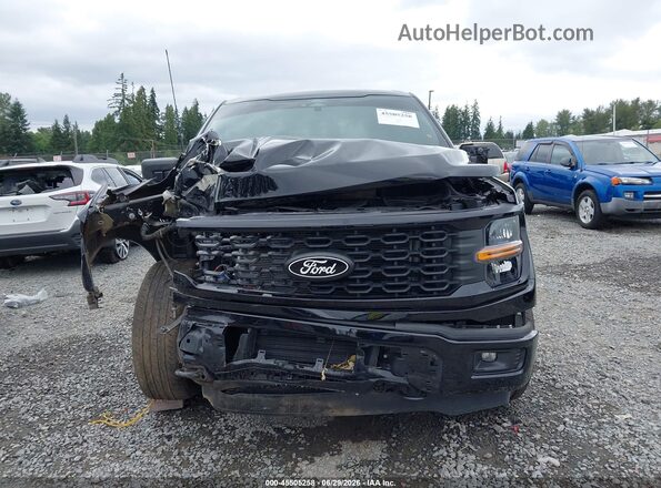 1FTEW2LP8SKD60939 2025 FORD F150 Black Rear interior view