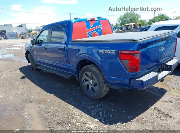 1FTEW2LP8SKF56296 2025 FORD F150 Blue Tył lewy