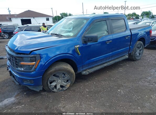 1FTEW2LP8SKF56296 2025 FORD F150 Blue Przód lewy