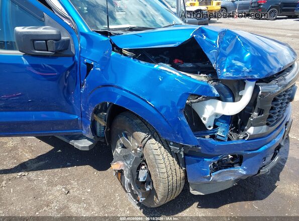 1FTEW2LP8SKF56296 2025 FORD F150 Blue Widok z przodu