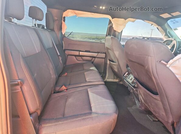 1FTEW2LP9RKE94529 2024 FORD F150 Silver უკანა სავარძლების ხედი