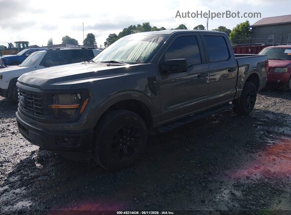 1FTEW2LP9SFB70303 2025 FORD F150 Brown Vista tres cuartos delantera izquierda