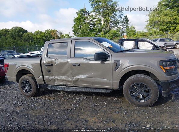 1FTEW2LP9SFB70303 2025 FORD F150 Brown Vista interior trasera