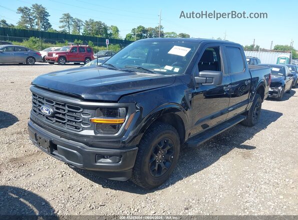 1FTEW2LPXSFA88418 2025 FORD F150 Black Передня ліва чверть
