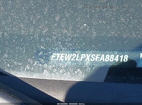 1FTEW2LPXSFA88418 2025 FORD F150 Black 