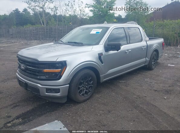 1FTEW3K51SFB74089 2025 FORD F150 Silver Front left