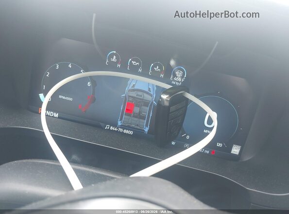 1FTEW3K51SFB74089 2025 FORD F150 Silver Dashboard view