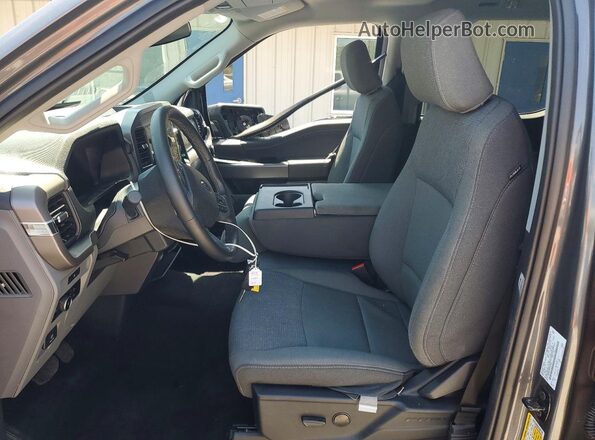 1FTEW3K55SKE63368 2025 FORD F150 Gray Սալոնի դիմացի տեսք