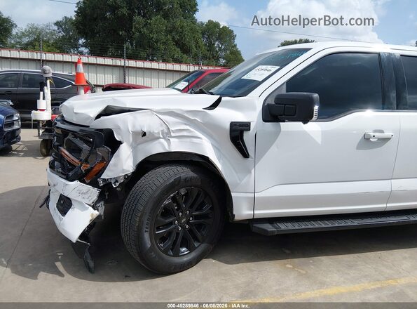 1FTEW3KP3SKD88073 2025 FORD F150 White Вид спереду