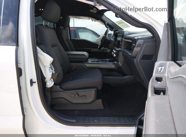 1FTEW3KP3SKD88073 2025 FORD F150 White Вид салону спереду