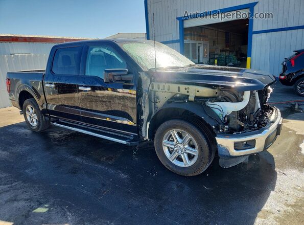 1FTEW3KP3SKE55237 2025 FORD F150 Black წინა მარჯვენა