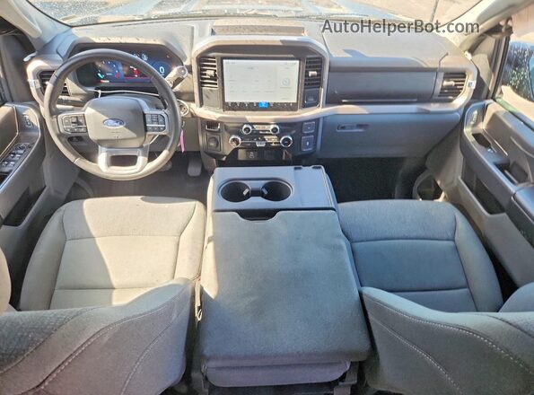 1FTEW3KP3SKE55237 2025 FORD F150 Black წინა პანელის ხედი