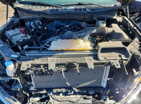 1FTEW3KP3SKE55237 2025 FORD F150 Black უკანა სალონის ხედი