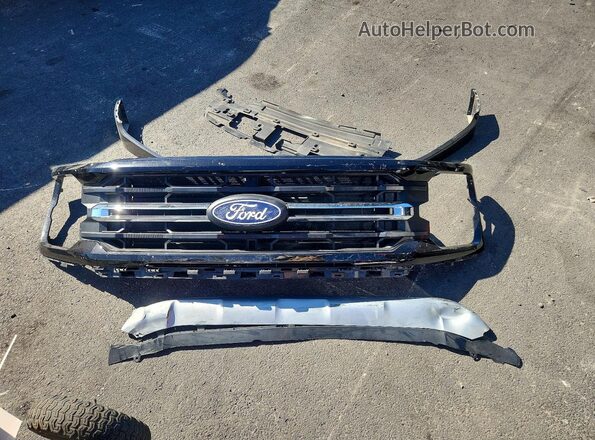 1FTEW3KP3SKE55237 2025 FORD F150 Black ძრავის განყოფილების ხედი
