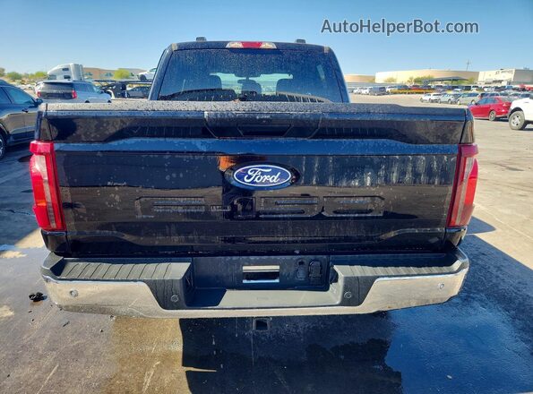 1FTEW3KP3SKE55237 2025 FORD F150 Black უკანა ხედი