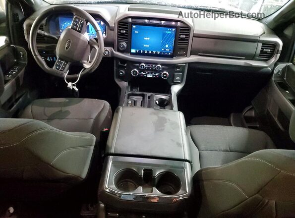 1FTEW3KP4SFC10794 2025 FORD F150 Серый Вид панели приборов