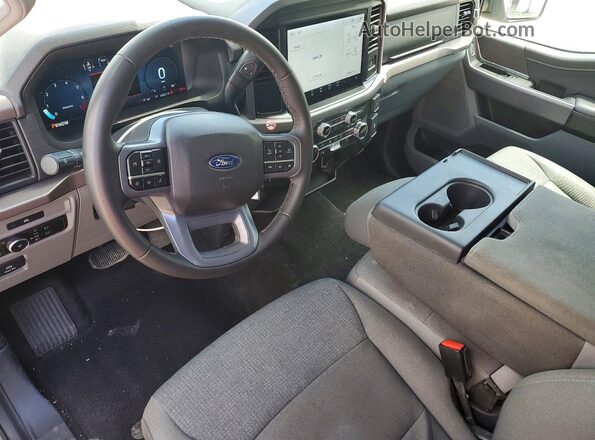 1FTEW3KP7SKE05117 2025 FORD F150 Silver Widok deski rozdzielczej