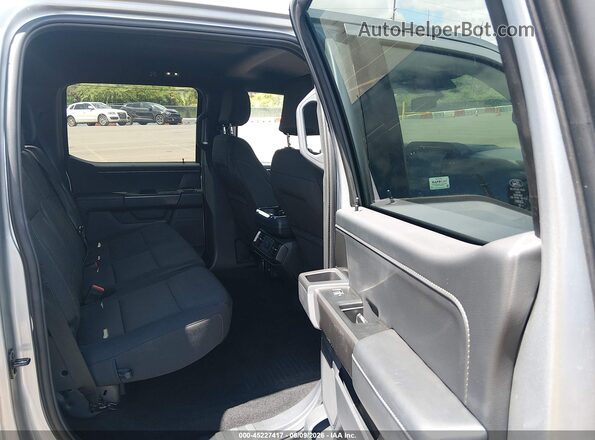 1FTEW3KP9RKE48397 2024 FORD F150 Silver Vista de la etiqueta del VIN