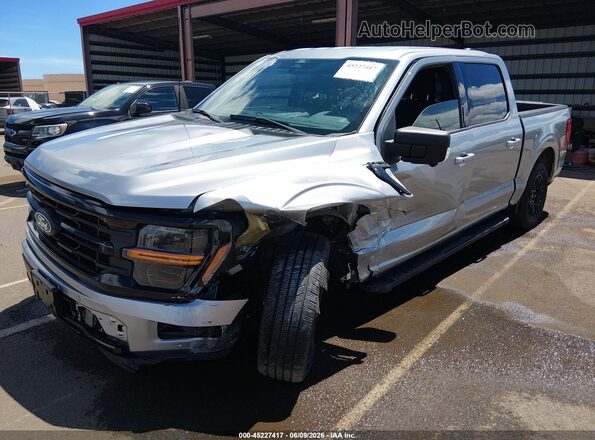 1FTEW3KP9RKE48397 2024 FORD F150 Silver Vista frontal