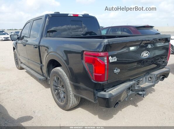1FTEW3KP9SKD77286 2025 FORD F150 Black უკანა მარცხენა