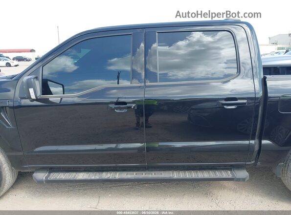 1FTEW3KP9SKD77286 2025 FORD F150 Black სალონის 360-გრადუსიანი ხედი