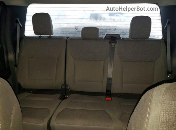 1FTEW3KP9SKE53802 2025 FORD F150 Gray Rear seats view