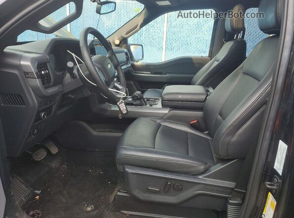 1FTEW3LP0SFB51421 2025 FORD F150 Black Սալոնի դիմացի տեսք