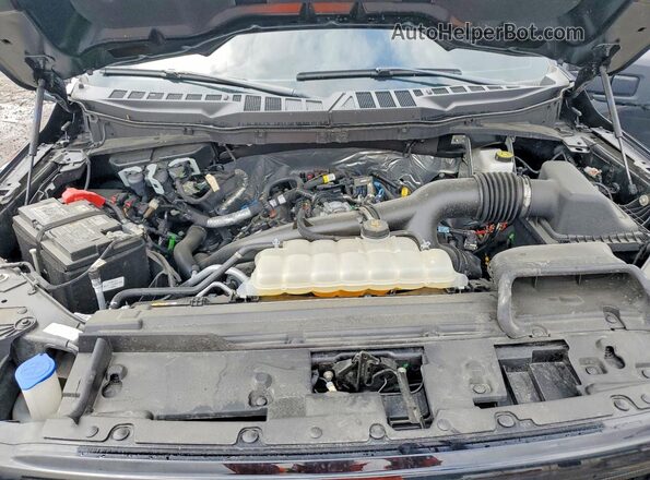 1FTEW3LP1SKD60352 2025 FORD F150 Black უკანა სალონის ხედი