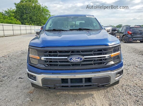 1FTEW3LP3RKE27592 2024 FORD F150 Blue Вид спереду