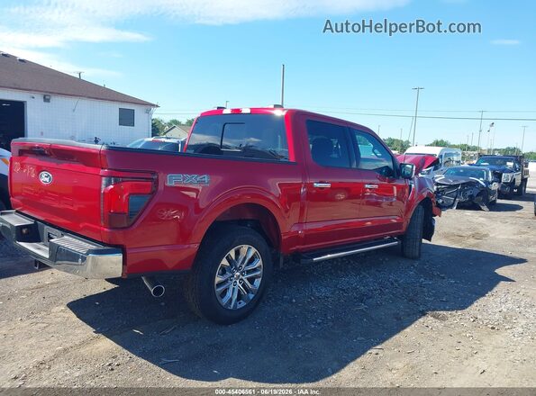 1FTEW3LP3RKE86691 2024 FORD F150 Red Задня права чверть