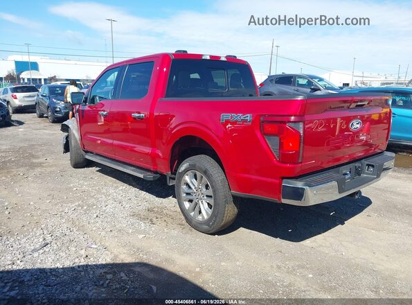 1FTEW3LP3RKE86691 2024 FORD F150 Red Задня ліва чверть