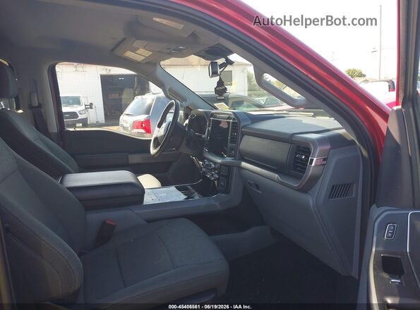 1FTEW3LP3RKE86691 2024 FORD F150 Red Вид салону спереду