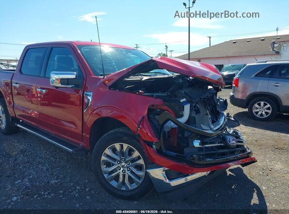 1FTEW3LP3RKE86691 2024 FORD F150 Red 