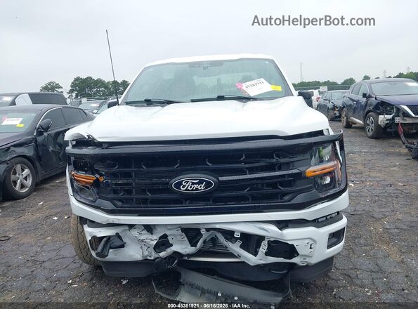 1FTEW3LP3RKF54200 2024 FORD F150 White Vista del cuadro de instrumentos