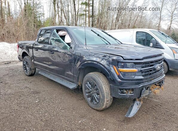 1FTEW3LP3SKF25947 2025 FORD F150 Black Передня права чверть