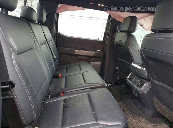 1FTEW3LP3SKF25947 2025 FORD F150 Black Вид задніх сидінь