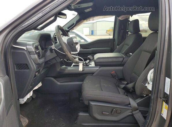 1FTEW3LP4TKD21210 2026 FORD F150 Gray წინა სალონის ხედი