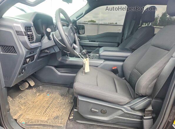 1FTEW3LP6SKD42459 2025 FORD F150 Black Սալոնի դիմացի տեսք